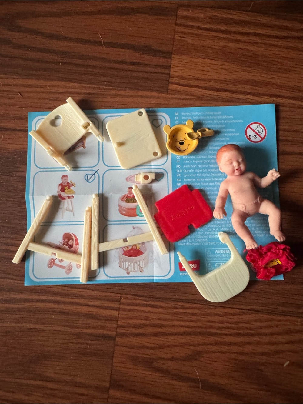 My Mini Baby Disney Winnie the Pooh High chair
